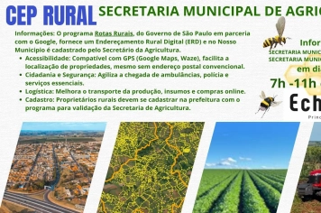 CEP RURAL - CADASTRAMENTO!