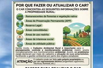  CAR - CADASTRO AMBIENTAL RURAL 