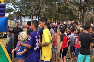 Atividades de final de férias leva grande público ao Estádio Municipal.