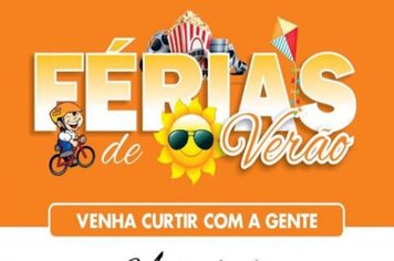 Programação especial de férias para a família