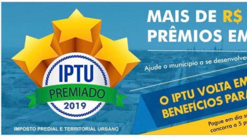 Carnês do IPTU começam a ser entregues esta semana