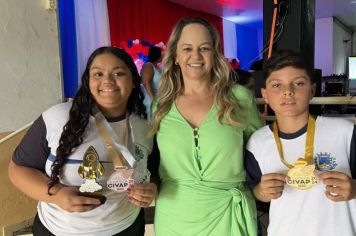 Echaporã conquista ouro prata e bronze nas Olimpíadas de Matemática e Língua Portuguesa do CIVAP