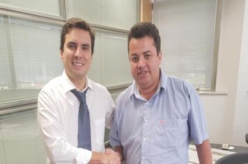 Prefeito Gustavo anuncia emenda de R$100 mil para Echaporã.