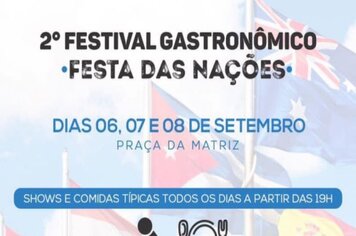 Secretarias de Cultura, Turismo e Lazer promovem Festa das Nações