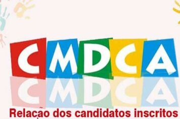 Homologação de inscritos do Conselho Tutelar