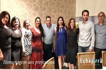 Prefeitura de Echaporã promove jantar em homenagem ao Dia dos Professores, 15 de outubro.