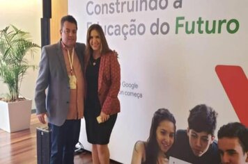 Prefeito Luis Gustavo participa de evento do Google for Education em Brasília