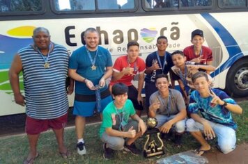 Time de futsal Sub 15 de Echaporã conquista o terceiro lugar em Campeonato Interestadual