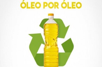Secretaria de Meio ambiente promove campanha de troca de óleo