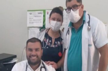 Unidade de Saúde da Família II recebe o doutor Victor Martins Pedroso.