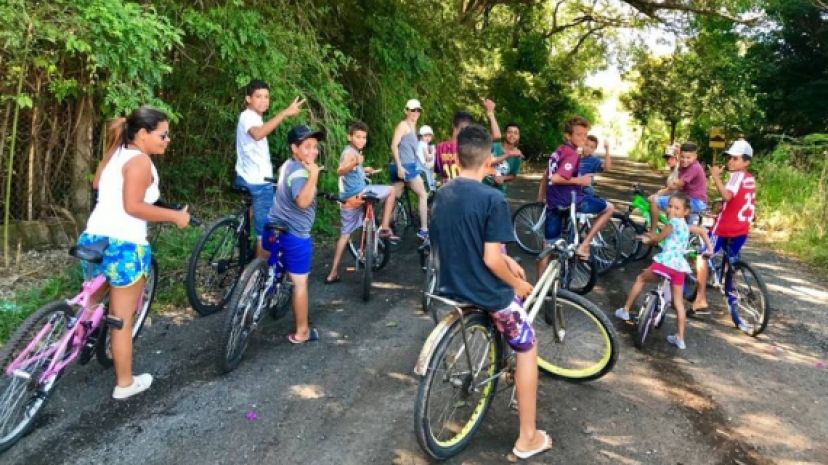 Férias de verão: Passeio ciclístico