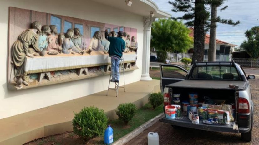 Serviços de zeladoria em Echaporã são realizados periodicamente