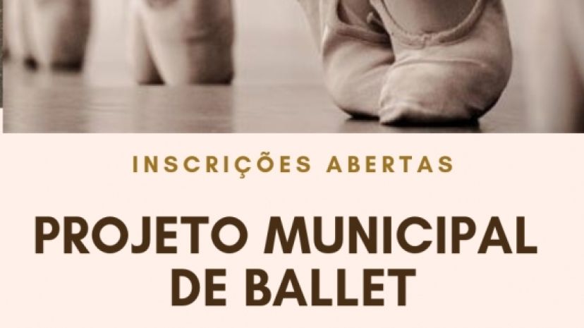 Projeto Municipal de Ballet abre inscrição para aulas 2019