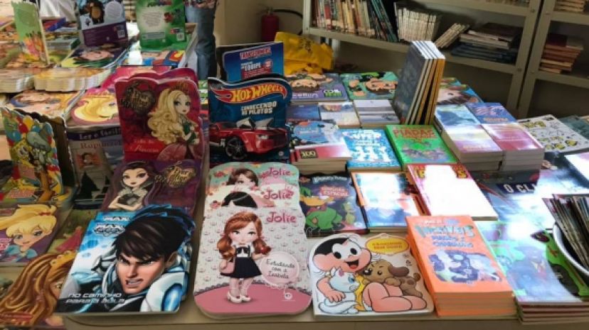 Feira do livro começa hoje e vai até o final da semana na Biblioteca Municipal