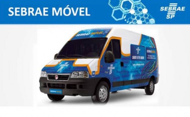 Sebrae móvel realiza atendimento nesta quinta-feira