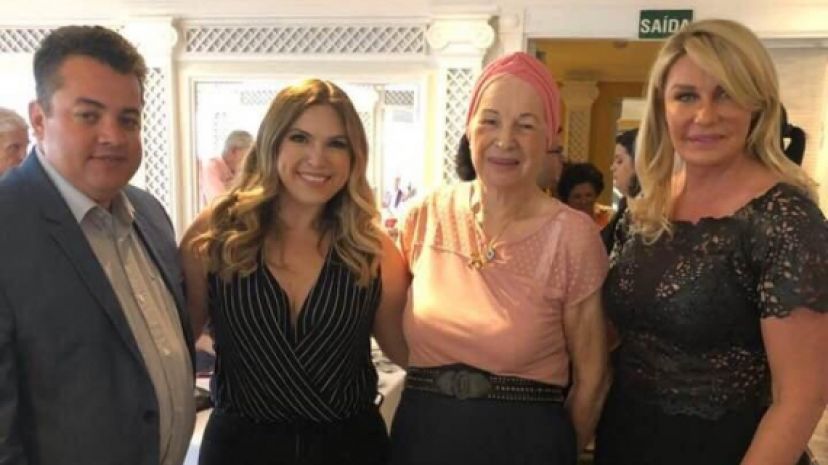 Primeira-dama Maísa participa de encontro de ações sociais em São Paulo