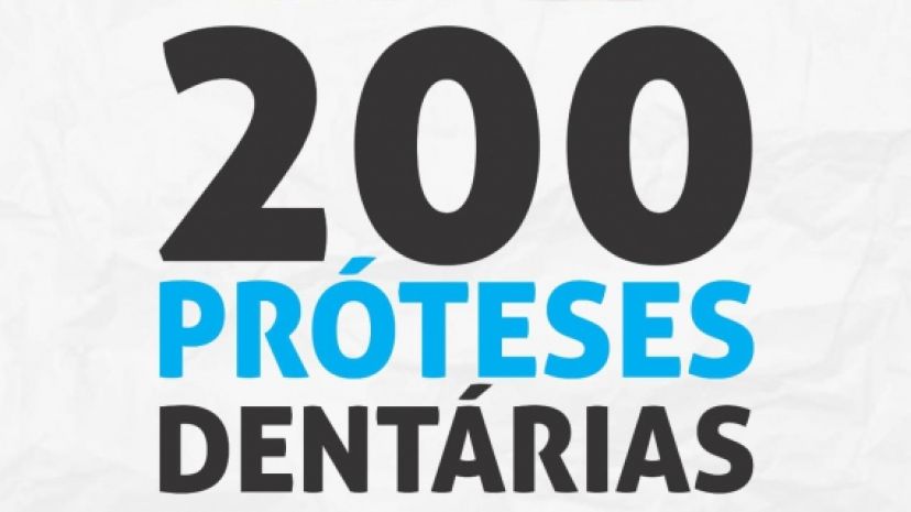 Prefeitura Municipal inicia, primeira etapa da entrega de próteses dentárias.