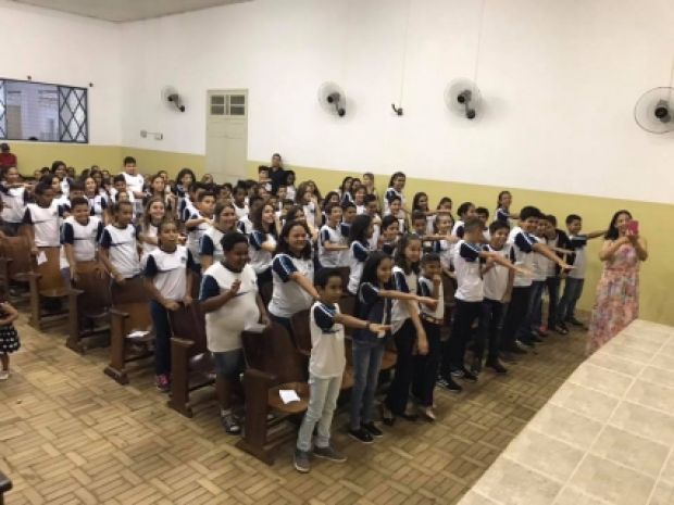 EMEF realiza formatura do PROERD.